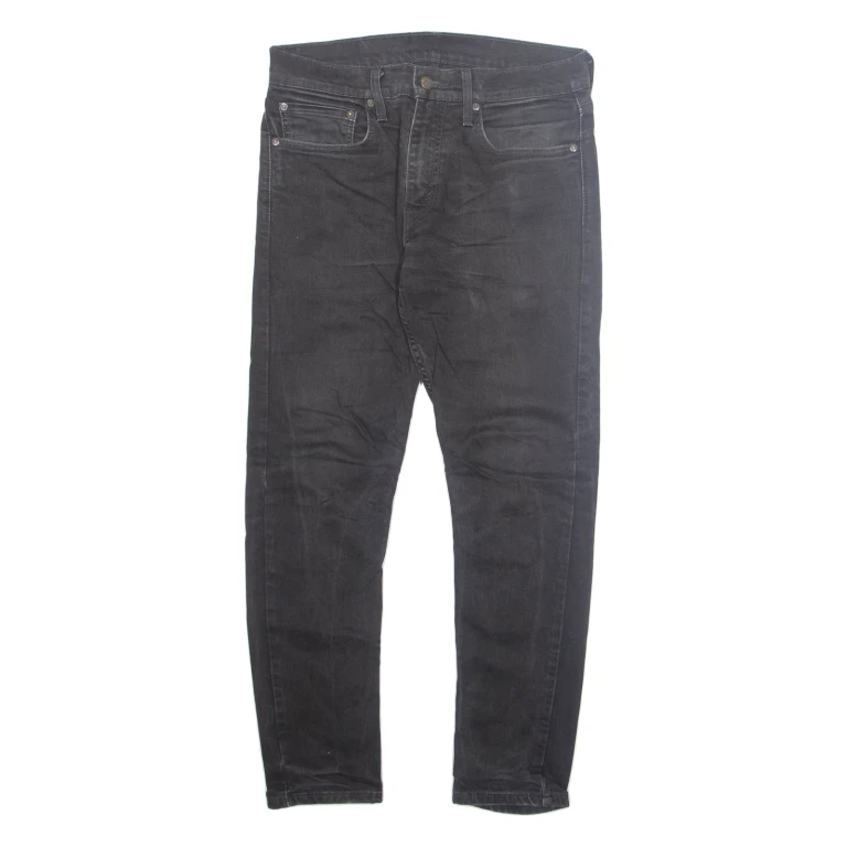 LEVI'S 512 Jeans Mens Black Slim Tapered W31 L27