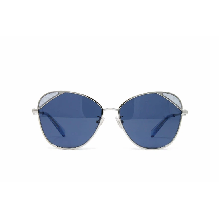 Silver Women's Butterfly Shape Sunglasses