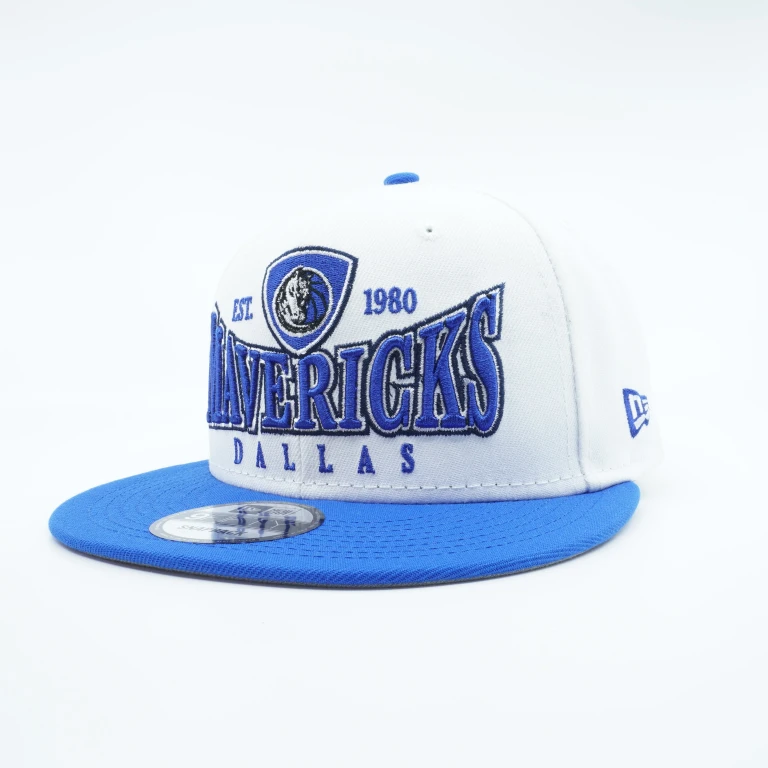 Men's NBA Dallas Mavericks 950 Crest Stack Snapback Hats