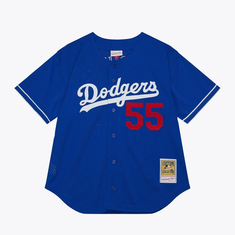 Men's MLB Bp Jersey Dodgers 2000 Orel Hershiser