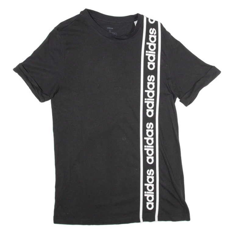 ADIDAS Womens T-Shirt Black S (SS2-121124-5081)