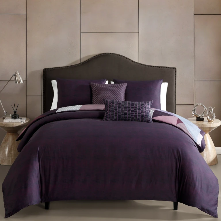 Orchid Matrix 5 Piece Reversible Comforter Set