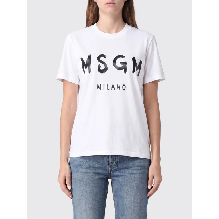 MSGM T-Shirt Woman color White (2000MDM51020000201)