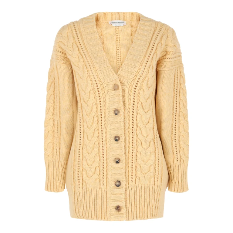 Cable Knit Oversized Cardigan