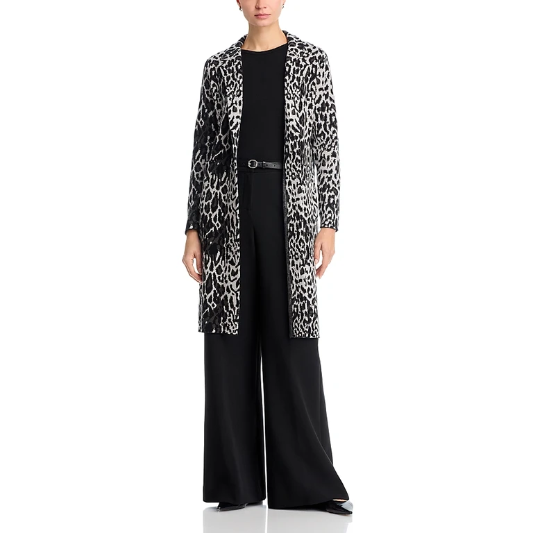 Sioni Jacquard Duster Jacket