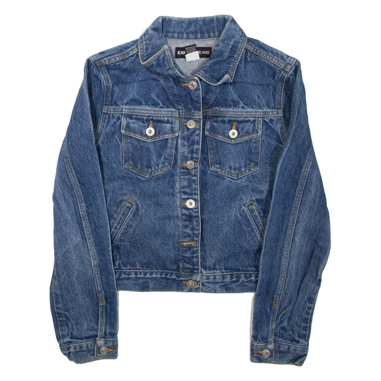 EXPRESS JEANS Womens Denim Jacket Blue S