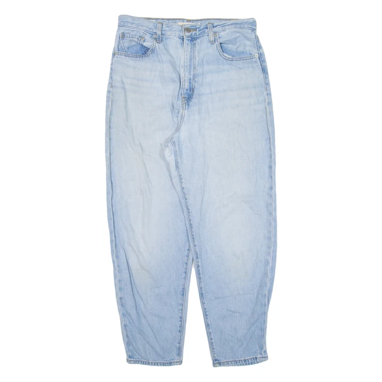 LEVI'S BIG E High Womens Jeans Blue Loose Tapered W27 L25