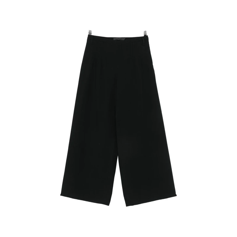 Beatrice Pleated-detailing Wide-leg Trousers