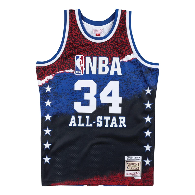 Men's NBA Sublimated Swingman Jersey Allstar West 03 Oneal