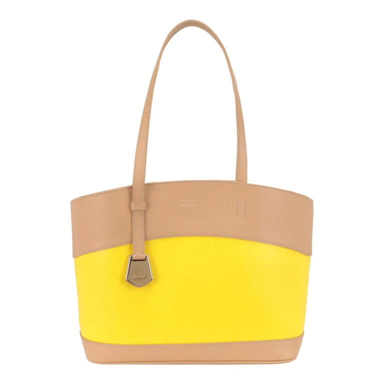 Charming Meduim Leather Tote Bag