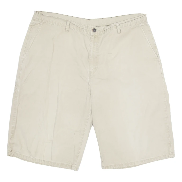DICKIES Mens Workwear Shorts Beige L W38