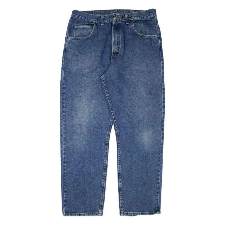 WRANGLER Womens Jeans Blue Regular Straight W36 L31