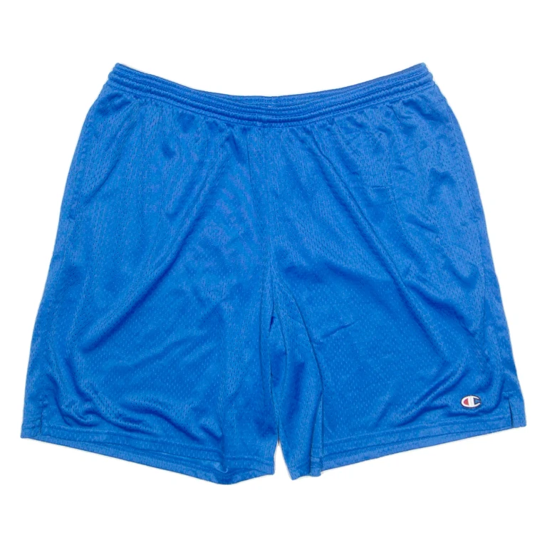 CHAMPION Mens Sports Shorts Blue Relaxed XL W34