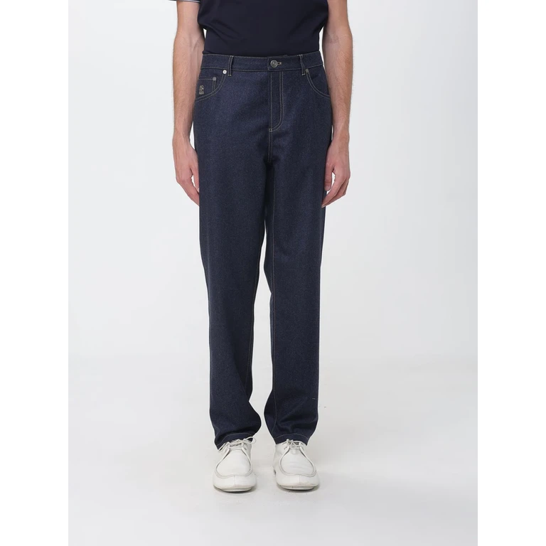Five-Pocket Straight-Leg Trousers Crafted in Wool Felt (M038PF1012CDL36)