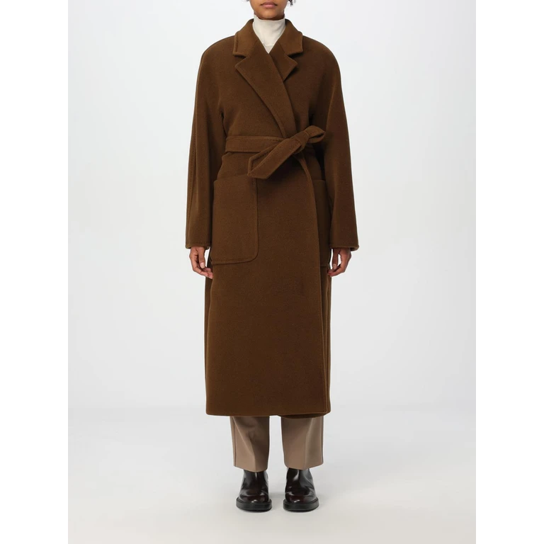 MAX MARA Coat Woman color Leather (2421016503600010)
