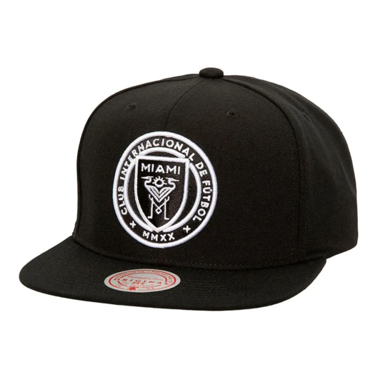 Men's Mls Evergreen Black White Snapback Miami Cf Snapback Caps