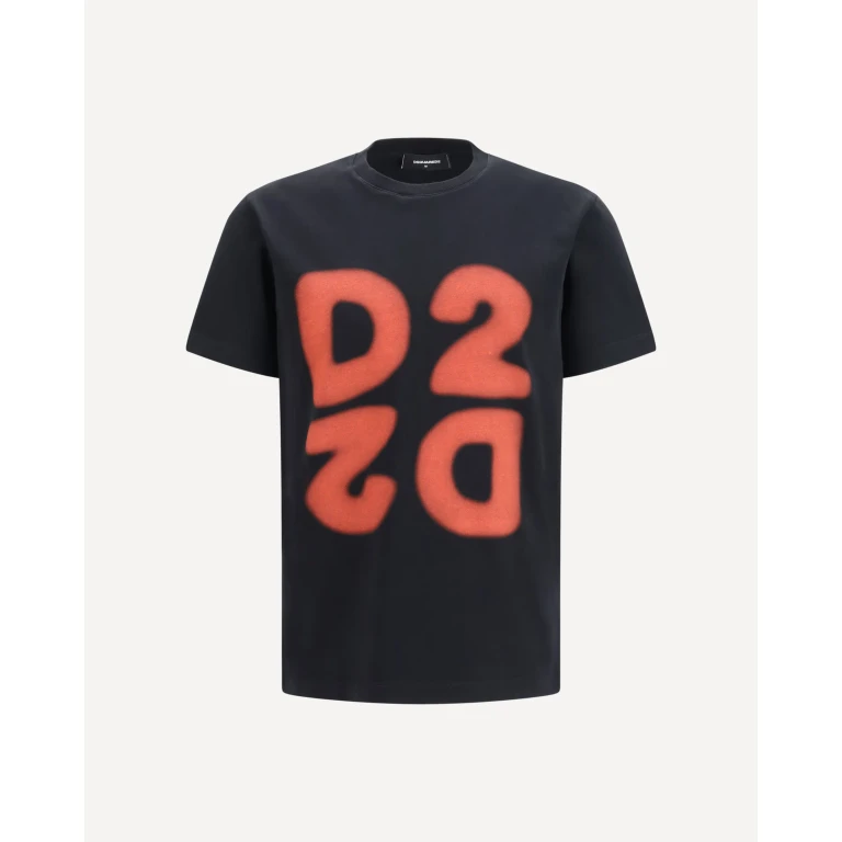 DSQUARED2 Cotton printed T-shirt Male L