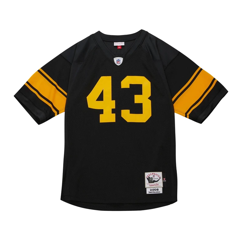 NFL Alternate Jersey Pittsburgh Steelers 2008 Troy Polamalu