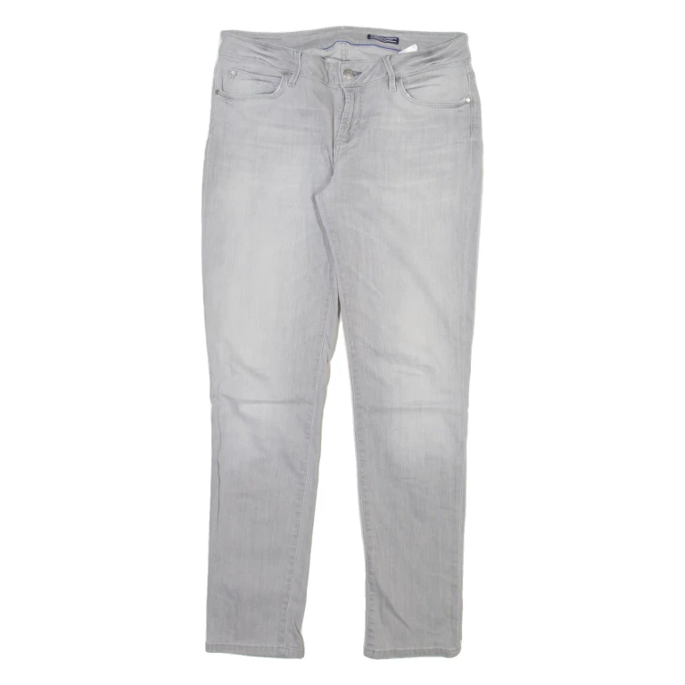 TOMMY HILFIGER Womens Trousers Grey Slim Skinny W30 L30