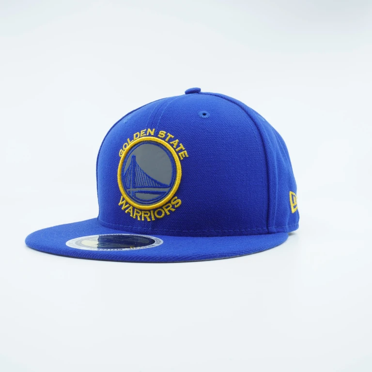 Men's NBA Gs Warriors Flected Team Trim Otc 5950 Fitted Hats