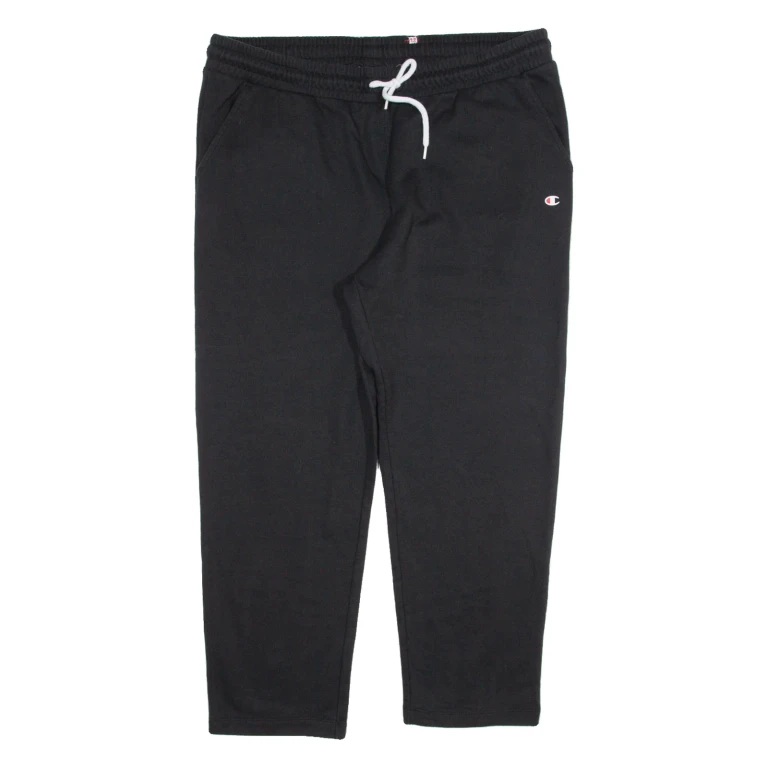 CHAMPION Mens Sweatpants Black Straight 2XL W19 L25