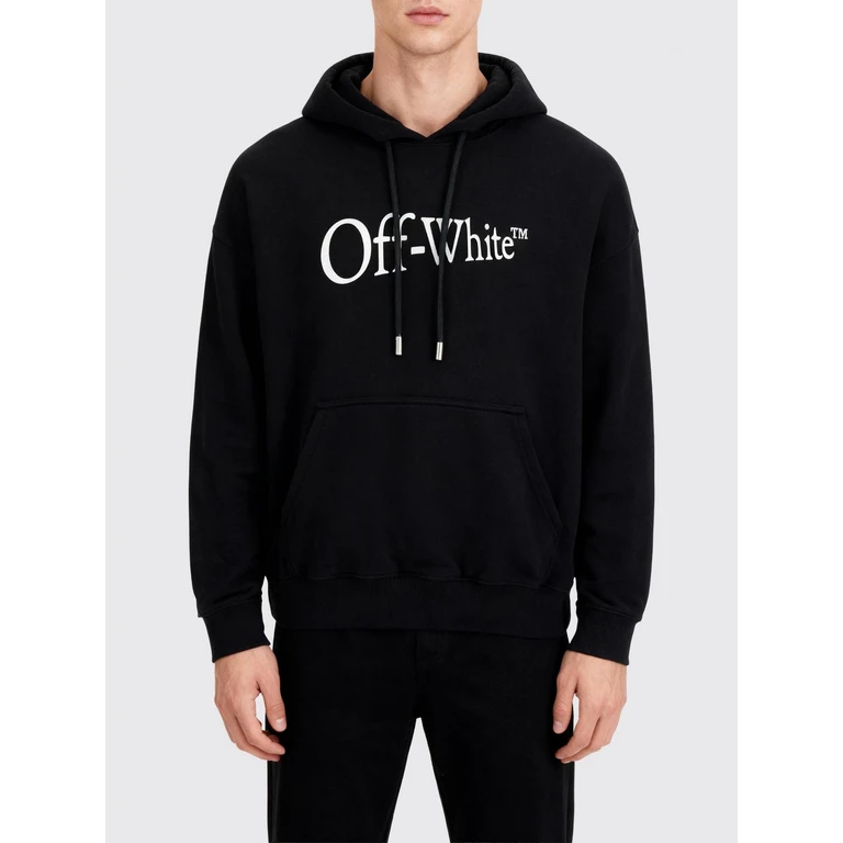 OFF-WHITE Sweatshirt Men color Black (OMBB085F25FLE00J1001)
