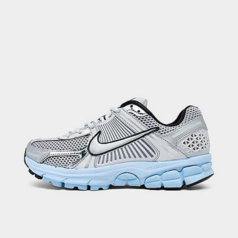 Nike Women's Zoom Vomero 5 Casual Shoes in Photon Dust/Hydrogen Blue/Cobalt Bliss Size: 5.5