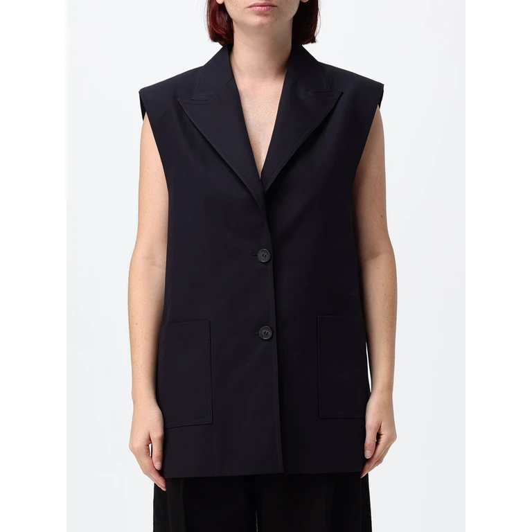 Waistcoat Woman color Blue (GWP02578P00233850486)