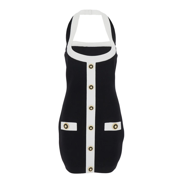 Balmain Robe Au Genou - Filo Leone Catena
