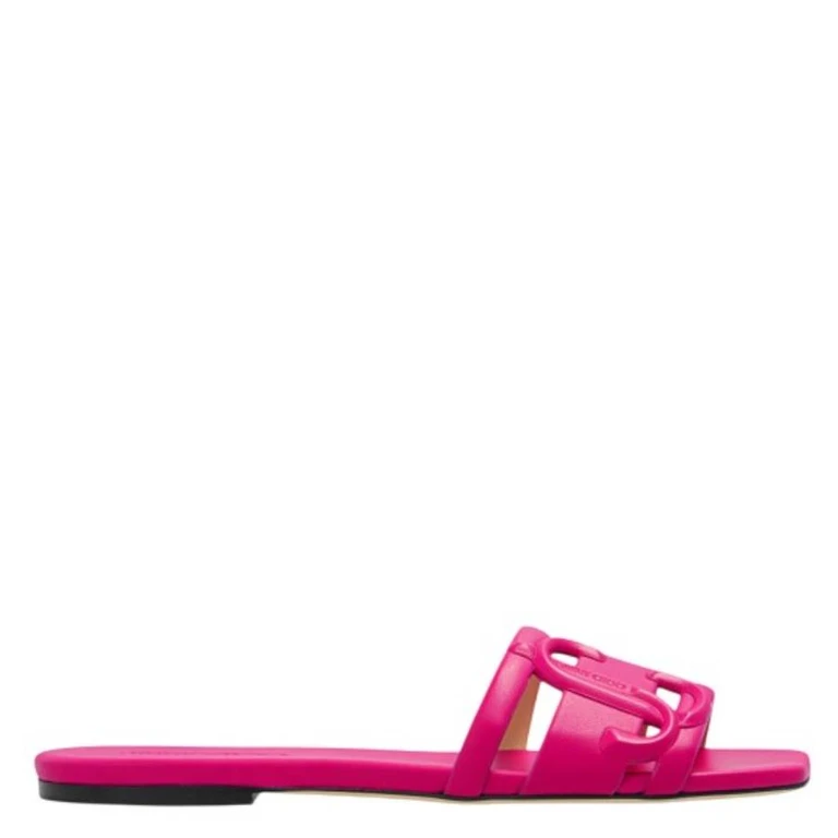 Laran Nappa Leather Slides