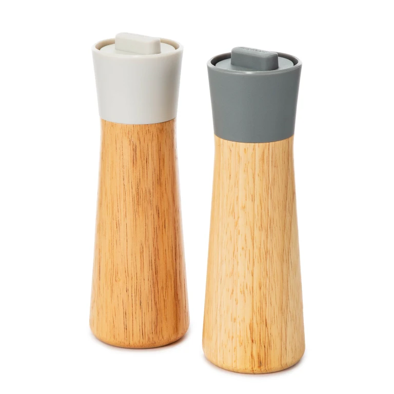 Balance 2pc Rubberwood Covered Grinder 8.25"