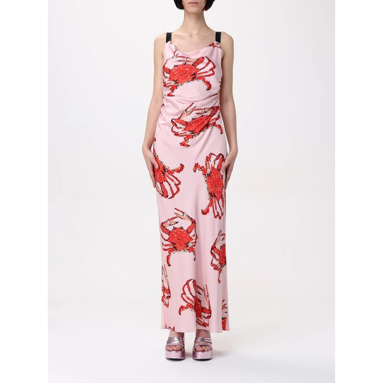 MSGM Dress Woman color Pink (3841MDA36A25715212)