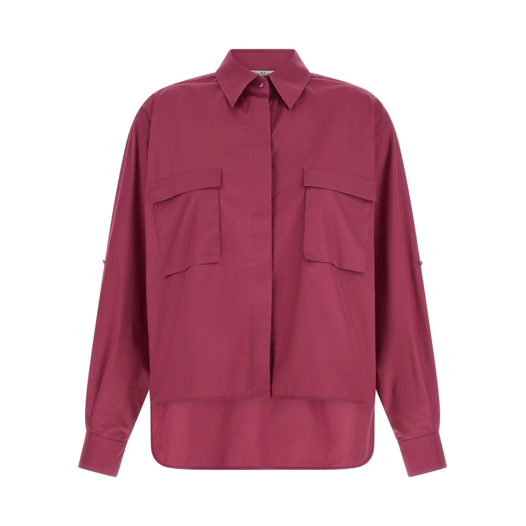 Max Mara Fuchsia Cotton Blouse - Women