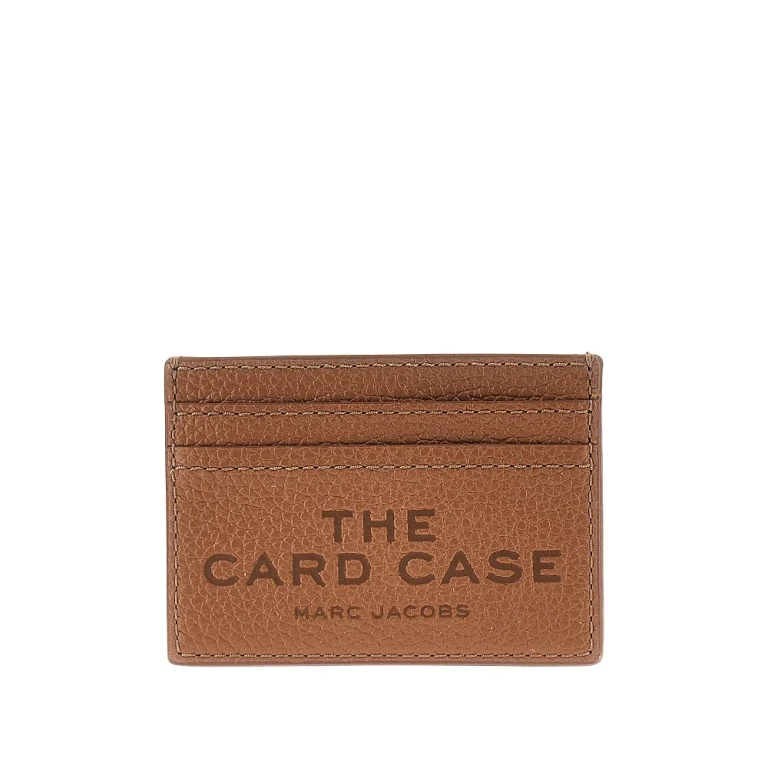Grain leather cardholder Woman One Size