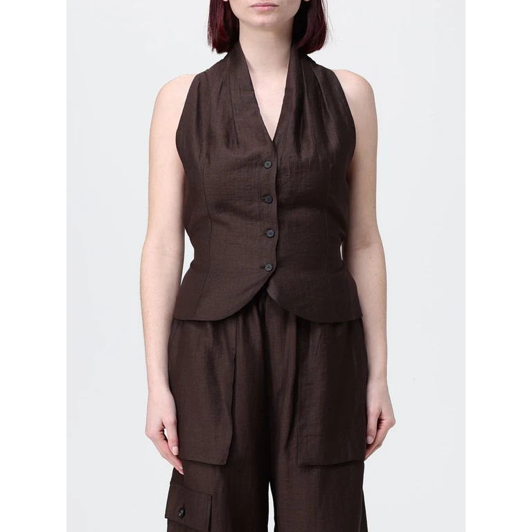 Waistcoat Woman color Brown (170056010540K001)