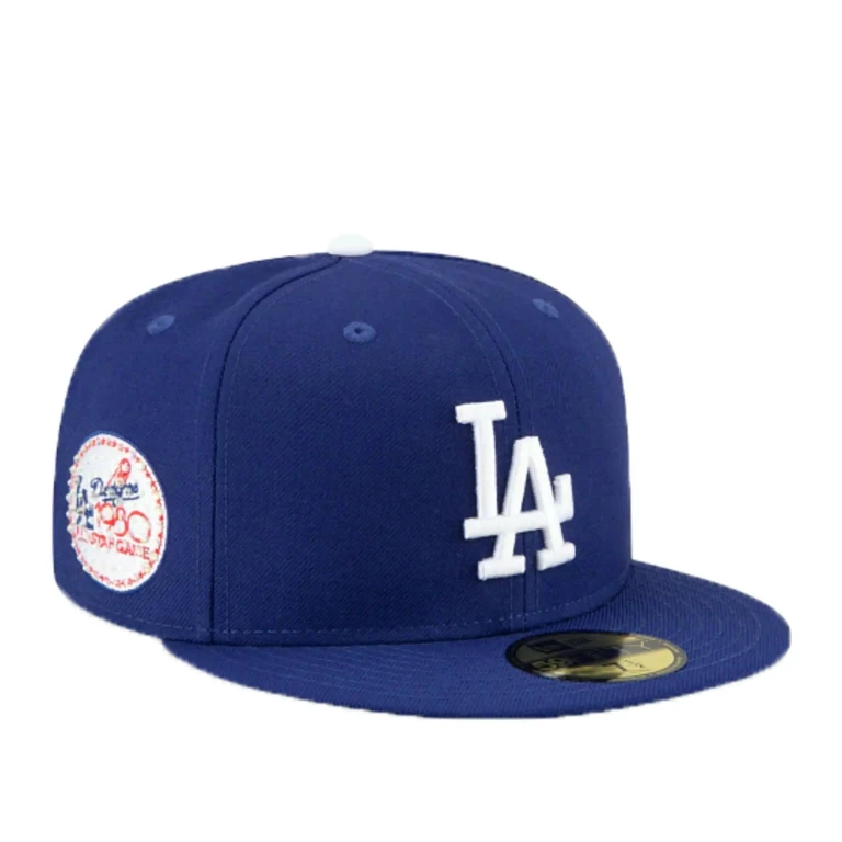 59Fifty Men Los Angeles Dodgers Icy 1980 ASG Side Patch Fitted Hat Royal/Baby Blue