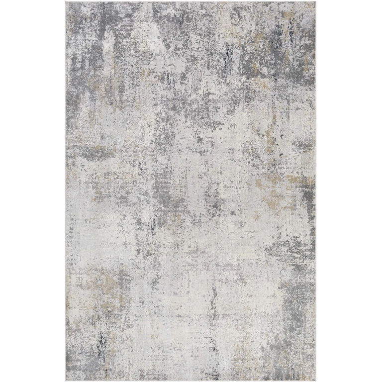 Baranduda Abstract Gray Luxe Rug - Clearance