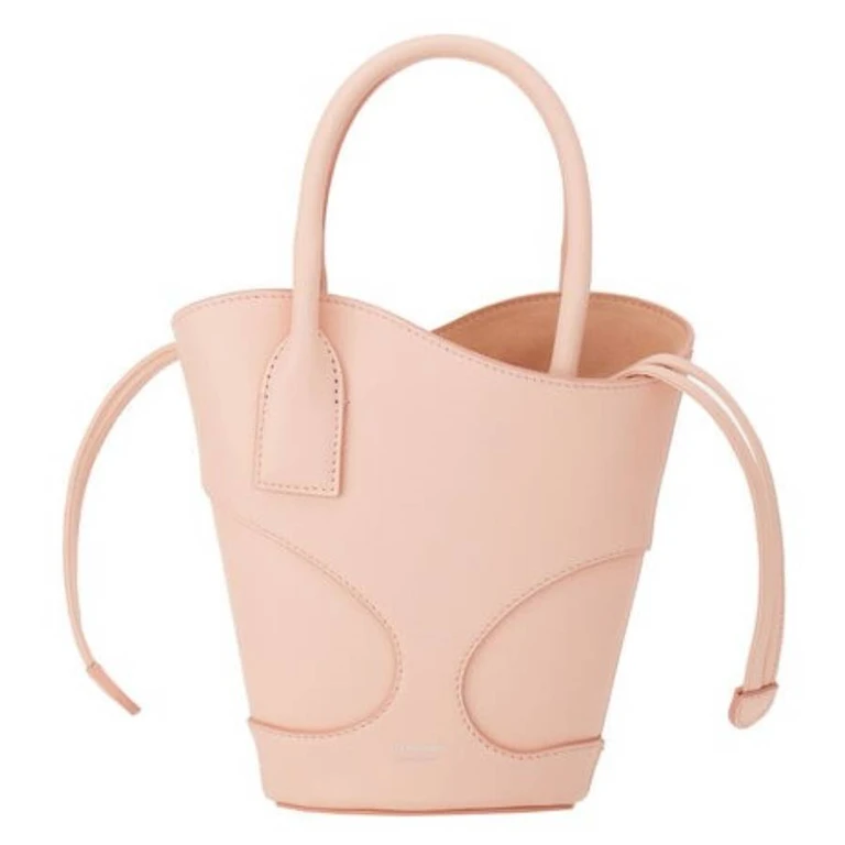 Ferragamo Cut-Out Detailing Leather Tote Bag