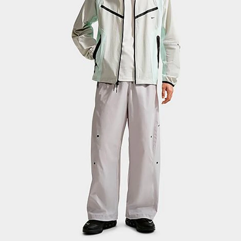 Nike Men's Tech Helios Dri-FIT Pants in Grey Fog/Black Size: XS