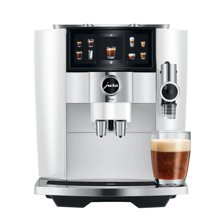 J8 Twin Diamond White Automatic Coffee Machine