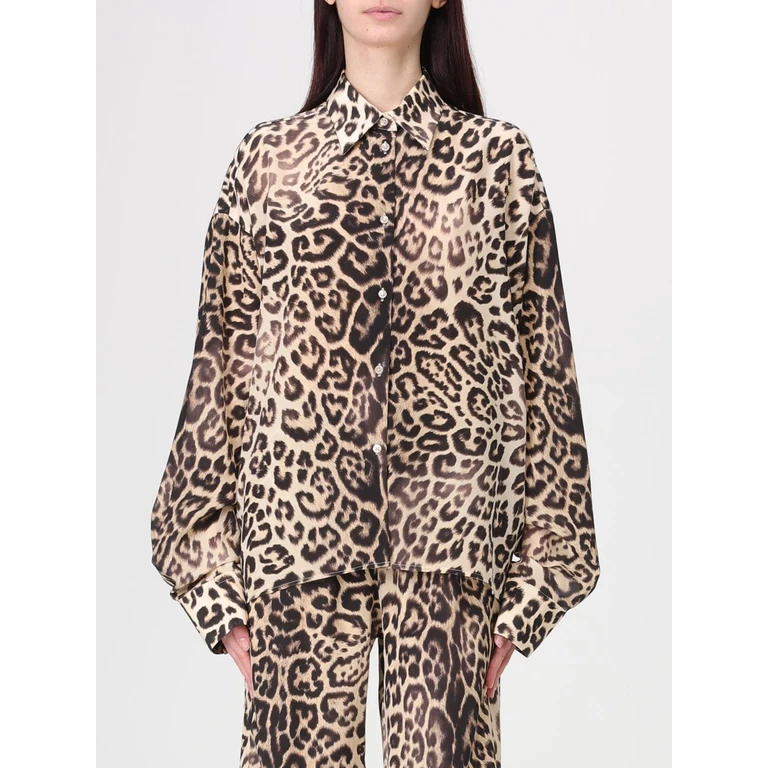 Shirt Woman color Brown (D482K386YLIS4826)