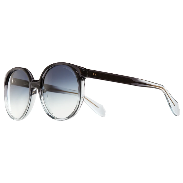 Blue Gradient Round Ladies Sunglasses CGSN139557 003 57