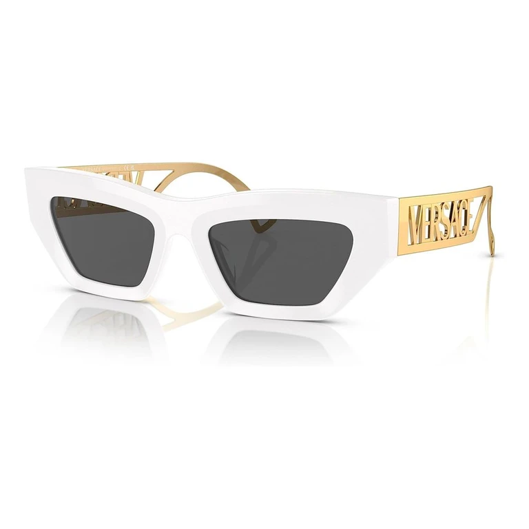 Versace White Acetate Sunglasses - Women
