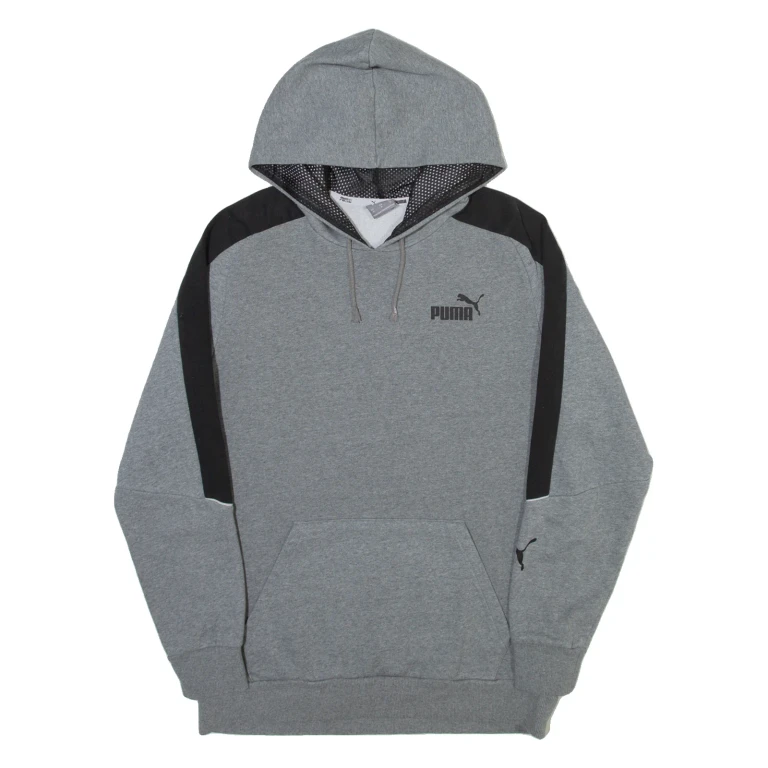 PUMA Mens Grey Hoodie M