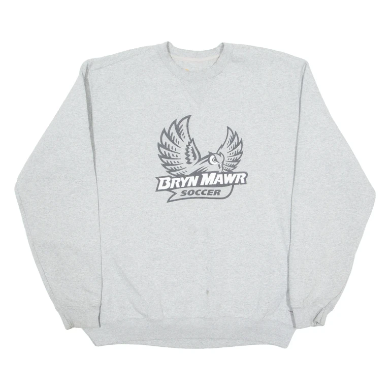 CARHARTT Bryn Mawr Soccer Mens Sweatshirt Grey USA L