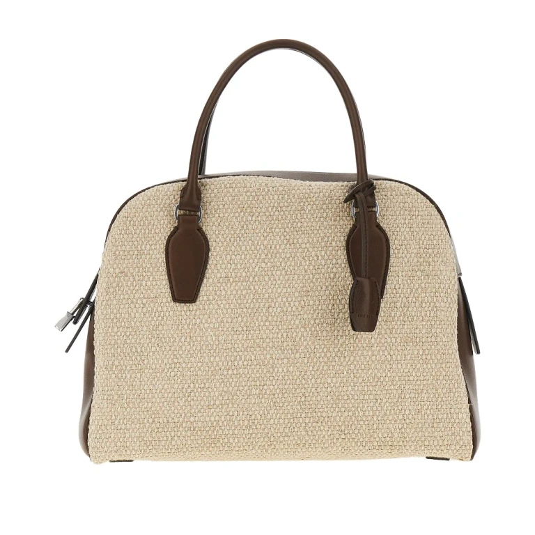 Canvas and leather 'India 12.00' bag Woman One Size