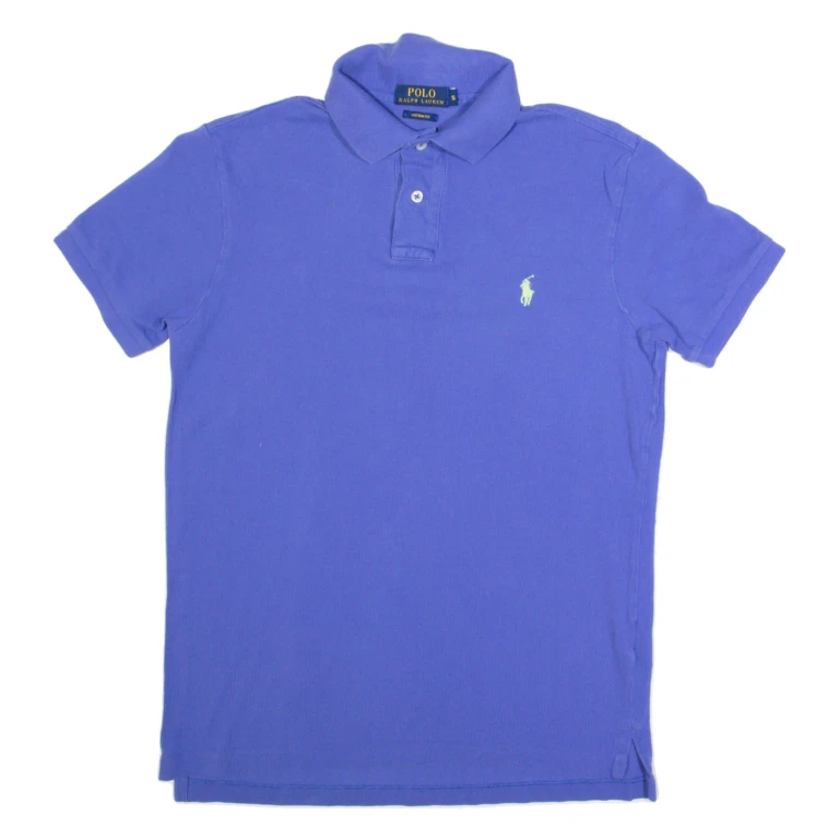 POLO RALPH LAUREN Mens Polo Shirt Blue S
