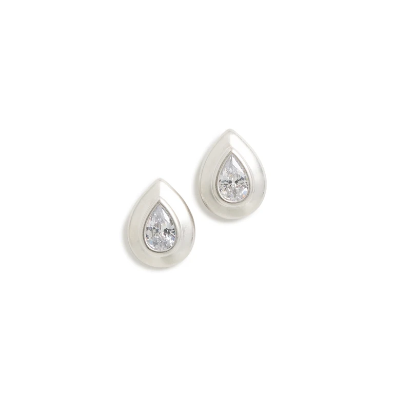 SHASHI Carson Studs Silver One Size