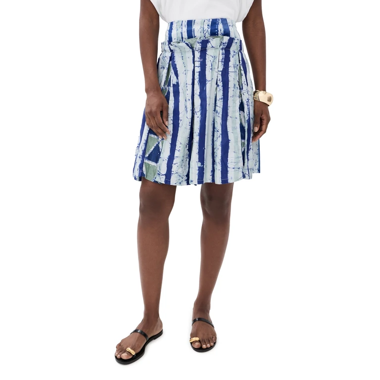 Busayo Jokotade Skirt Blue & White M