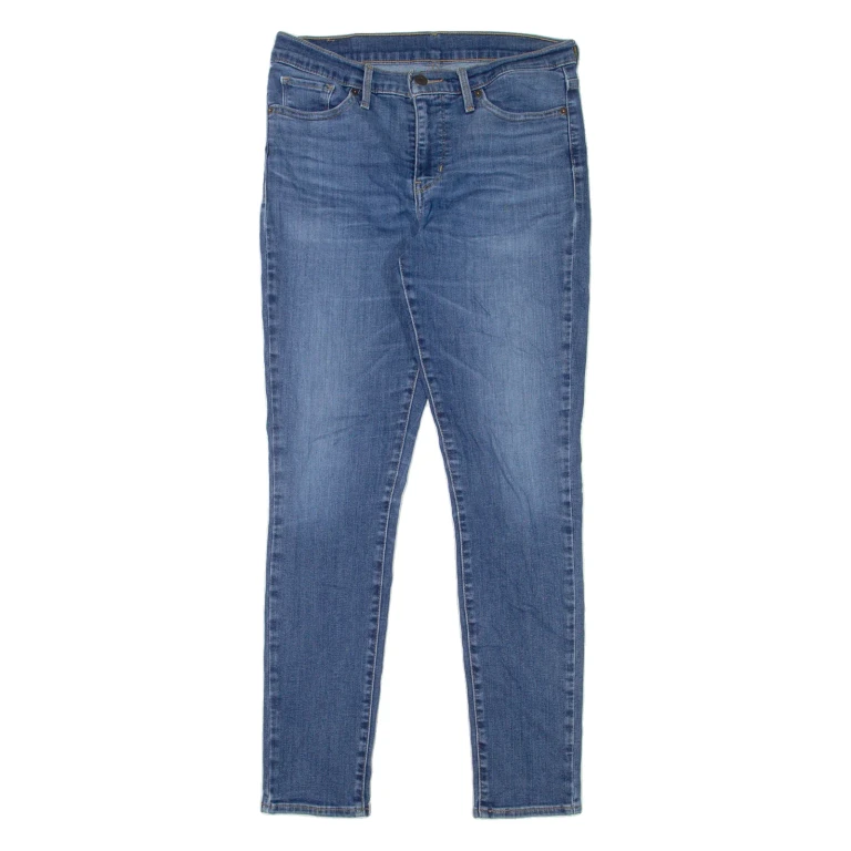 LEVI'S Womens Jeans Blue Slim Skinny Stone Wash W28 L30